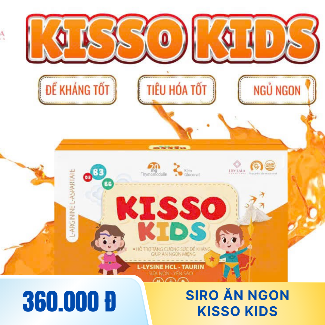 THỰC PHẨM BẢO VỆ SỨC KHOẺ KISSO KIDS