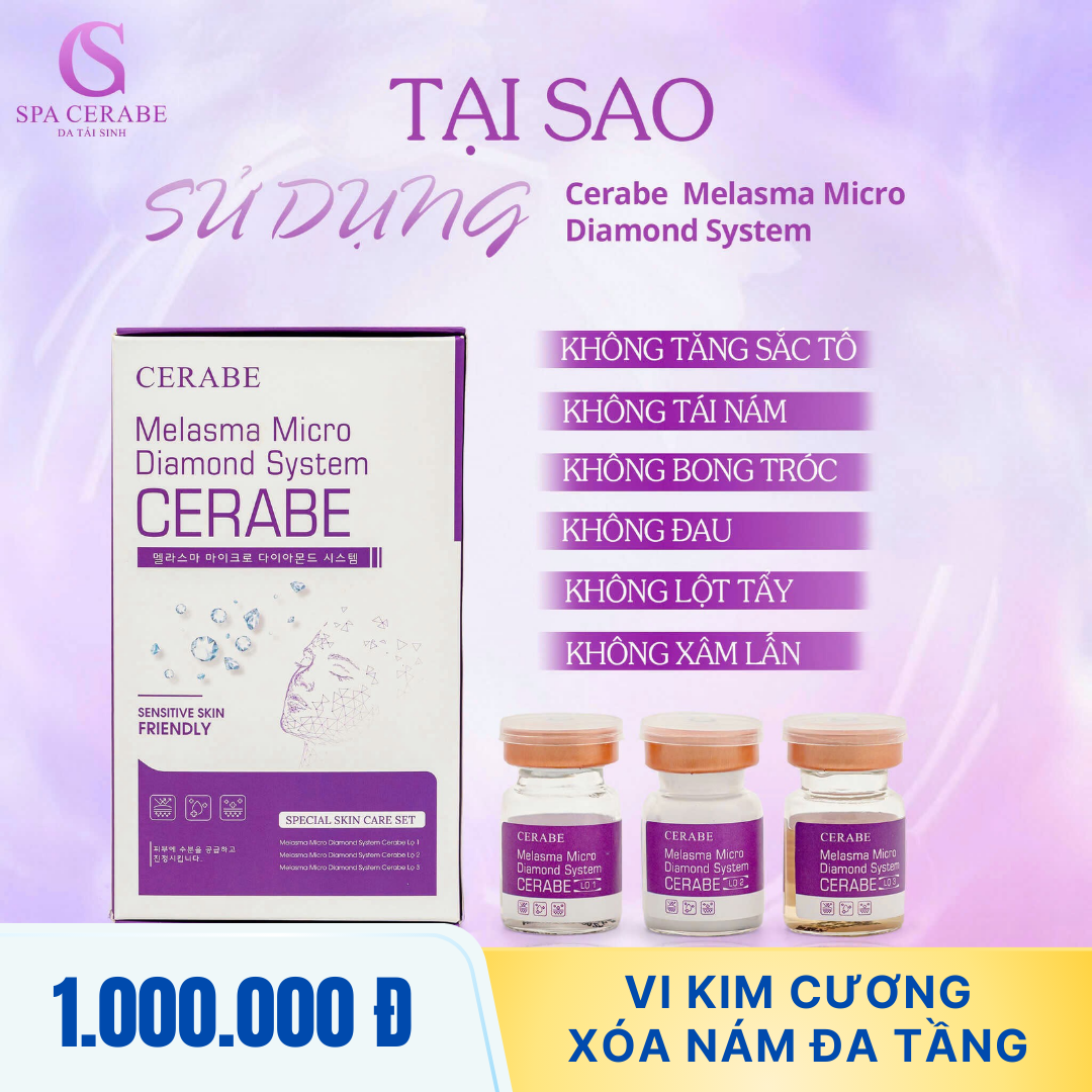 VI KIM CƯƠNG XÓA NÁM ĐA TẦNG