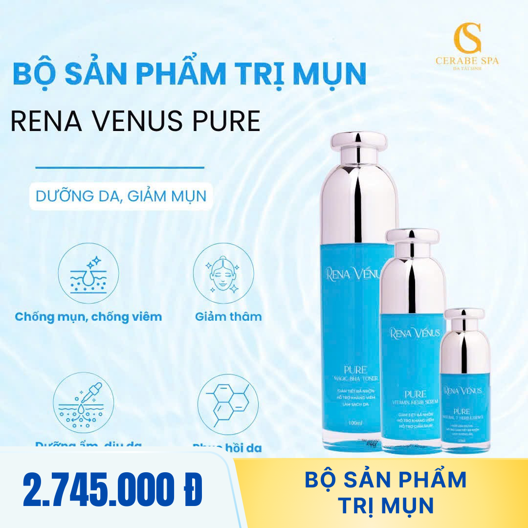 BỘ SẢN PHẨM TRỊ MỤN