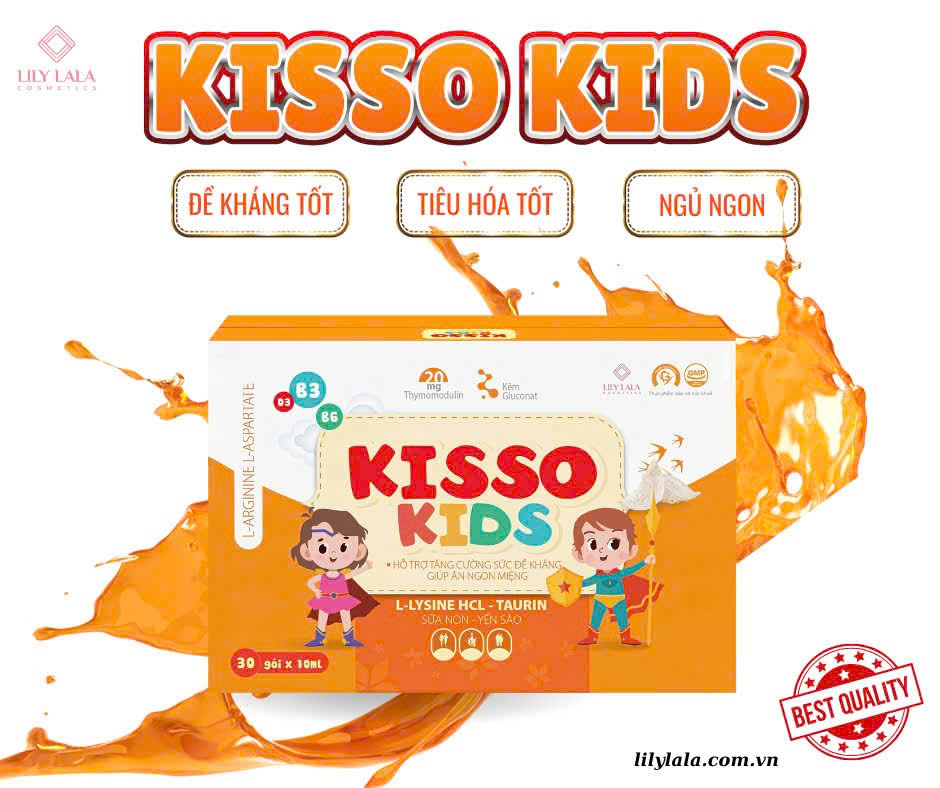 THỰC PHẨM BẢO VỆ SỨC KHOẺ KISSO KIDS