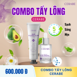 COMBO TẨY LÔNG CERABE